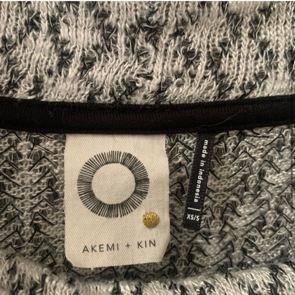 Anthropologie Akemi + Kin Cowl Neck Hi Lo Long Sleeve Sweater - Picture 4 of 7